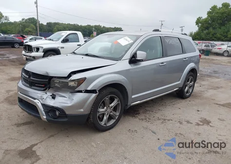 2017 Dodge Journey Crossroad Plus Awd из США, поврежденный, VIN 3C4PDDGG9HT555122
